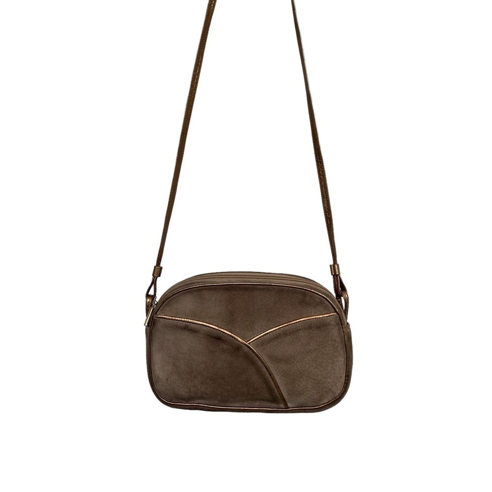 Vintage Meyers Suede Compact Pouch